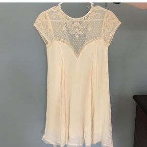 Urban cream dress